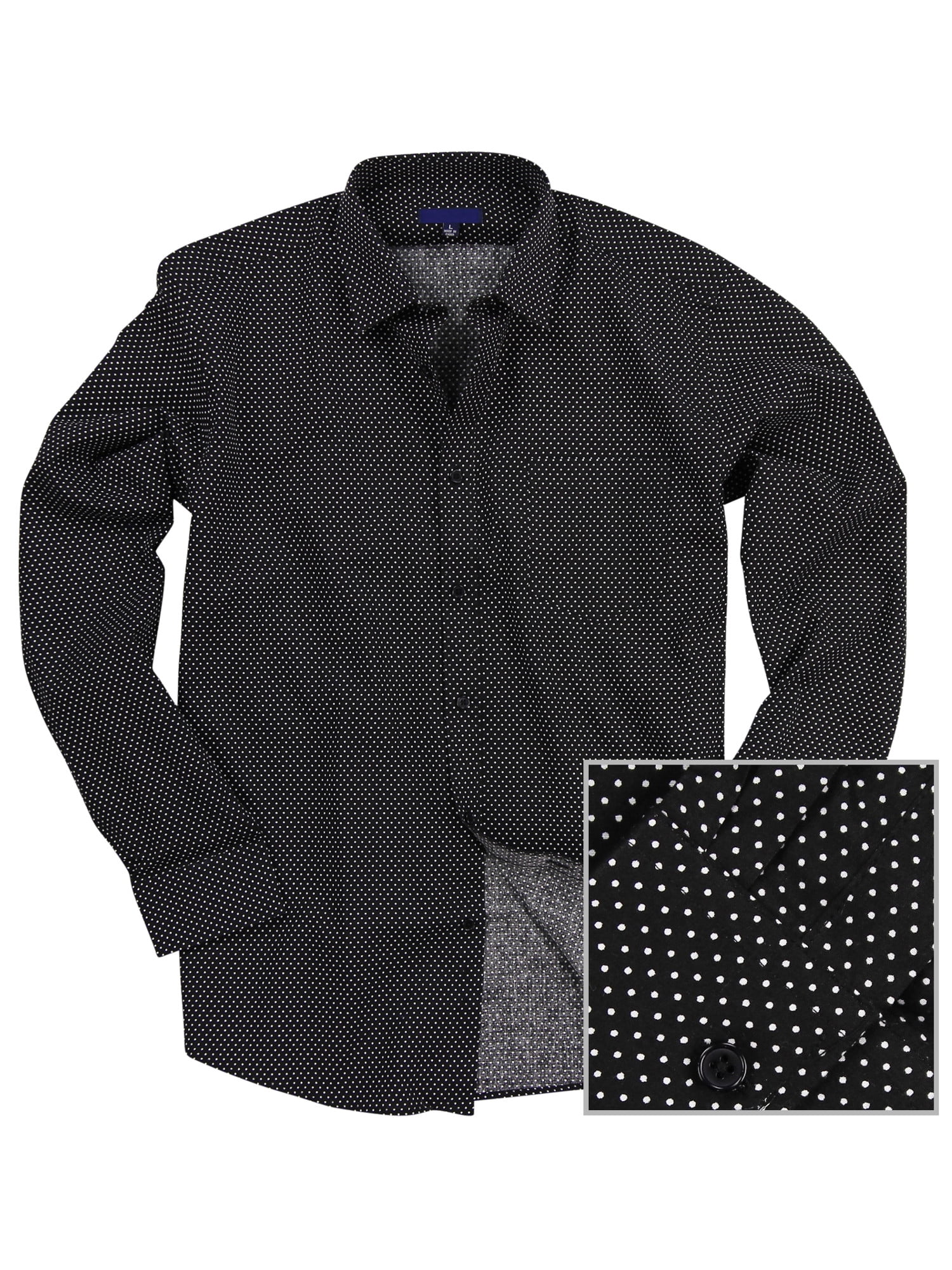 Men's Long Sleeve Fashion Print Shirts 