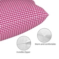 thumbnail image 3 of Yiaed Pink Gingham Print Brushed Microfiber Envelope Pillowcases, Standard,Envelope Closure Pillow Cases(No pillow core)-20"x30", 3 of 6