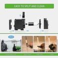 thumbnail image 5 of Submersible Water Pump With Fountain Pump Power Cord For Fountains, Hydroponics, Aquariums, 5 of 5