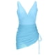thumbnail image 4 of Trajes de Baño para Mujeres Vestido de Baño Malla Sheer Sarong Envuelve, Poliéster con Sostén Extraíble Almohadilla para la Playa Piscina Verano, 4 of 8