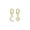 B-18K Gold, variant on Solid 925 Sterling Silver CZ Star Moon Drop Hoop Earrings for Women Teens Crystal Moon Star Hoop Earrings Dangle
