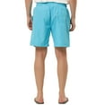 thumbnail image 3 of Unique Bargains Men's Summer Casual Beach Elastic Waistband Mesh Lining Board Shorts 30 Light Blue, 3 of 6