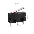thumbnail image 4 of HINTRMENT 10Pack Durable Material Micro Switch KW11- -2 Metal Plastic for Business Machines Communication Equipment, 4 of 8