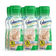 (2 pack) Glucerna Hunger Smart Diabetic Protein Shake, Peaches & Crème, 10-fl-oz Bottle, 6 Count