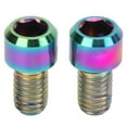 thumbnail image 3 of Disc Brake Wire Fixing , Firmly Connected Rustproof High Strength Bicycle Disc Brake Cable Fixing Screw M6x10mm  For Road Bike Colorful, 3 of 8