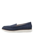 thumbnail image 4 of Easy Spirit Women's Shutter Loafer, Navy Nubuck, 7 Wide, 4 of 5