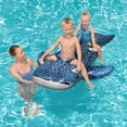 thumbnail image 7 of H2OGO! Whaletastic Wonders Inflatable Ride-On - 6'4" x 48" - Kids 2 Rider Water Float, Bestway, Easy Inflate Deflate & Storage, Suitable For Ages 3+, 7 of 7