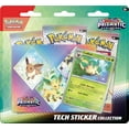 thumbnail image 1 of Pokemon TCG: Scarlet & Violet—Prismatic Evolutions Tech Sticker Collection – Leafeon (1 Foil Promo Card & 3 Booster Packs), 1 of 5