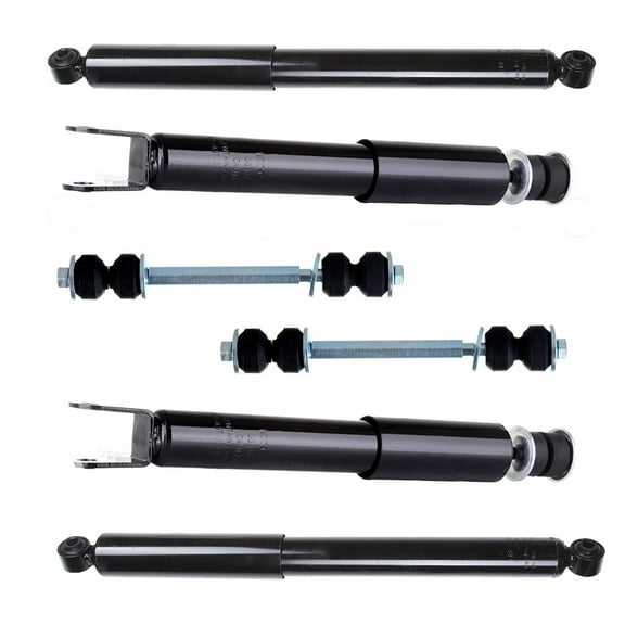 AUTOMUTO Front/Rear Shock Absorber, Stabilizer Bar Link Kit Fit 2000 2001 2002 2003 2004 2005 2006 for Chevrolet Tahoe, 2000 2001 2002 2003 2004 2005 2006 for GMC Yukon Suspension Kit