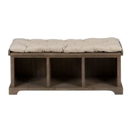Jofran Slater Mill Pine Wood Storage Living Room Bench In Brown Jofran Slater Mill Pine Wood Storage Living Room Bench In Brown Image 1 Of 2