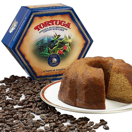 Tortuga Caribbean Rum Cake 4 Oz Blue Mountain Coffee Flavor FREE