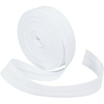 10.94 Yards Single Fold Bias Tape 3/4 inch Wide White Bias Binding Tape Hemming Tape for DIY Garment Sewing Seaming Piping Quilting for DIY