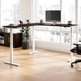 thumbnail image 1 of Move 60 Series 72W L Shaped Standing Desk in Mocha Cherry - Engineered Wood, 1 of 7