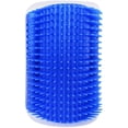 thumbnail image 1 of RV 1 Uds. Masajeador de pared para gatos, cepillo removedor de cepillos para mascotas, cepillo de masaje para depilación de gatitos y mascotas, suministros para el cuidado personal de mascotas (azul), 1 of 5