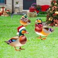 thumbnail image 7 of Christmas Chicken Outdoor Decorations, Christmas Yard Sign with Stakes, Cat Animal Garden Stakes Yard Art for Ground Yard Lawn Porch Sidewalk Xmas Winter Holiday Decorations, 7 of 7