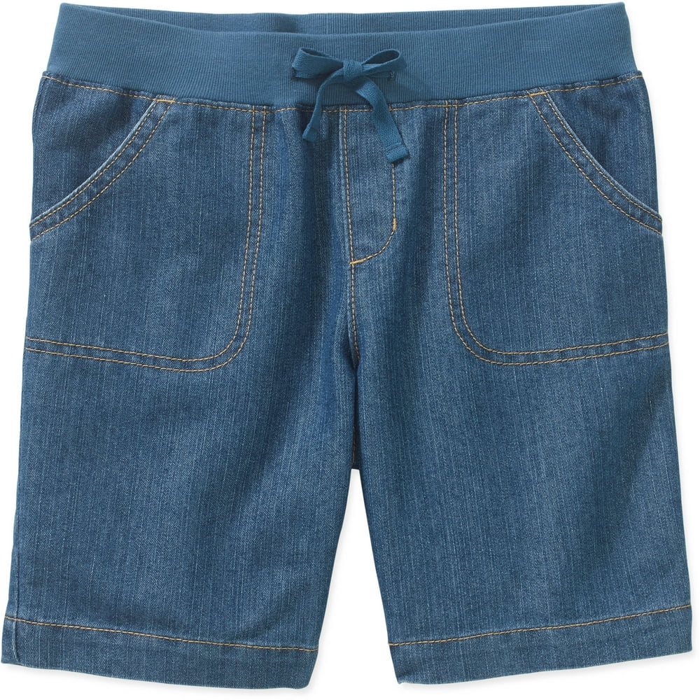 Faded Glory Girls' Pull On Bermuda Shorts