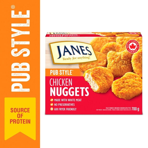Janes Pub Style Chicken Nuggets, 700g, Fully Cooked Breaded