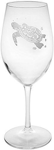 Rolf Glass 18 oz Palm Tree Wine Goblet One Size 