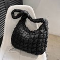 thumbnail image 1 of Bolso de nube plisado, moderno, para hombro, portátil, para hacer bolas de masa hervida, con capacidad para las axilas de algodón para mujer, 1 of 4