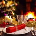 thumbnail image 3 of Servilleteros Navideños del Juego 12, Delicadas Decoraciones de Mesa para Navidad Vacaciones Bodas Banquetes Cumpleaños Decoración de Mesa Diaria, 3 of 5