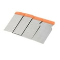thumbnail image 5 of 4Pcs Putty Paint Scraper Stainless Steel Removing Wallpaper Applying Putty Plaster Cement Wall Patching Cars Repair Hand Tool Spatula B, 5 of 8