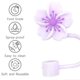 thumbnail image 3 of 3 tapas de silicona con forma de flores para taza, 0,4 pulgadas, bonitos accesorios para pajitas para vasos Stanley de 40 oz/30 oz, protectores portátiles, regalos de decoración de San Valentín para, 3 of 5