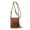 Brown, variant on Krdevn Women's Tassel Crossbody Purse Casual Adjustable Strap Suede Messenger Bag,One Size