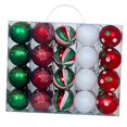 thumbnail image 2 of 40 adornos navideños de bolas para colgar en el árbol de Navidad, colgantes ligeros Estilo A, 2 of 9