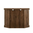 thumbnail image 6 of Manor Park Farmhouse Corner TV Stand for TVs up to 50”, Walnut, 6 of 8