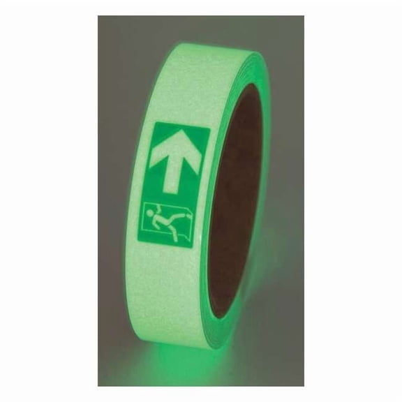 Incom Floor Tape,Green/White,1 inx30 ft,Roll GT130EXR