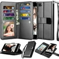 thumbnail image 1 of For Samsung Galaxy S23 FE 5G Case, 2 in 1 PC Phone Case for Galaxy S23 FE 5G 6.4" 2023 Case, Heavy Duty Rubber & Rugged Shockproof Full Body Protection Case Cover - Black, 1 of 4