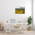 thumbnail image 5 of Stupell Industries Grassland Farm Fence Countryside Sunny Mountain Scene Photograph White Framed Art Print Wall Art, Design by Steve Smith, 5 of 5