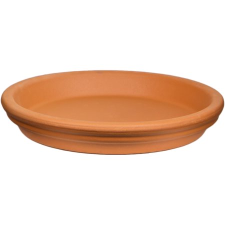 clay pot saucer terra cotta inch pennington planter walmart