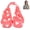 Large and Small Hearts, variant on Hands Free Shower Towel Bra for Women - Adjustable Wearable Bath Wrap with Drawstring Super Absorbent Quick Dry Body Towel for Drying Off After Bath Shower Self Care