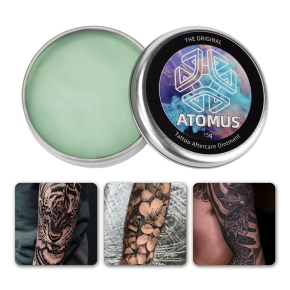 Trayknick 15g ATOMUS Tattoo Cream Quick Healing Effective Professional Tattoo Aftercare Ointment for Personal Use
