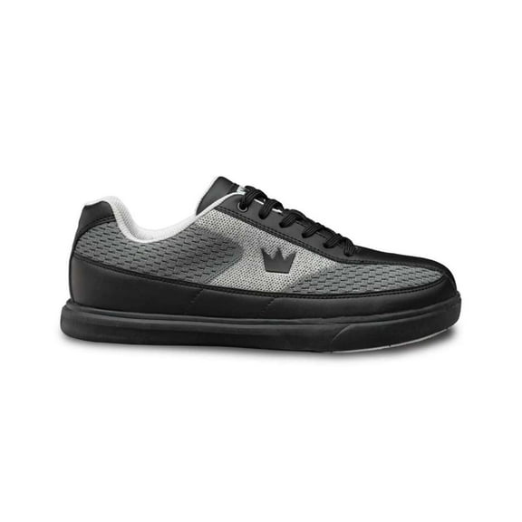 Brunswick Mens Renegade Mesh WIDE Bowling Shoes- Grey 08 1/2 W US