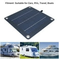 thumbnail image 4 of Solar 20W Solar Panel Kit with MPPT Controller Monocrystalline Silicon Solar Panel for Car RV Caravan Outdoor Use, 4 of 7