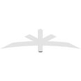 thumbnail image 4 of 72"W x 18"H x 2"D x 4"F, 6/12 Pitch, Alberta Architectural Grade PVC Gable Bracket, 4 of 8