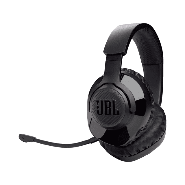 Open Box JBL Quantum 350 Wireless Gaming Headset – 2.4GHz USB, Detachable Mic, PC/PS5 Compatible, Black