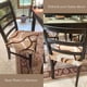 thumbnail image 3 of Fundas elásticas beige para asiento de silla de comedor SearchI, juego de 2, 3 of 9