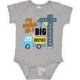 thumbnail image 3 of Inktastic Im Gonna Be a Big Brother- Truck and Crane Boys Baby Bodysuit, 3 of 5