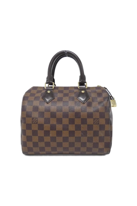 Pre-Owned Louis Vuitton Damier Speedy 25cm Boston Bag N41365 (Fair)
