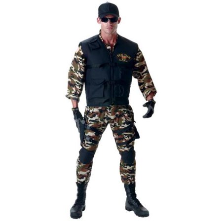 Costumes For All Occasions UR29379T Seal Team Deluxe Teen