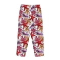thumbnail image 5 of Goofa Coral Reef Printed Soft Pajama Pants for Women, Wide Leg Comfy Casual Lounge Yoga Pants-XX-Large, 5 of 9