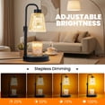 thumbnail image 3 of GUPUP Electric Candle Warmer Lamp with Timer, Adjustable Height Dimmable Candle Warmer Light with 2*50W Bulbs for Home Decor, 3 of 8