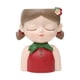 thumbnail image 1 of Busto de niña en forma de maceta, jarrón, adorno decorativo, maceta para plantas de interior, maceta 15cmx11.5cmx18cm, 1 of 9
