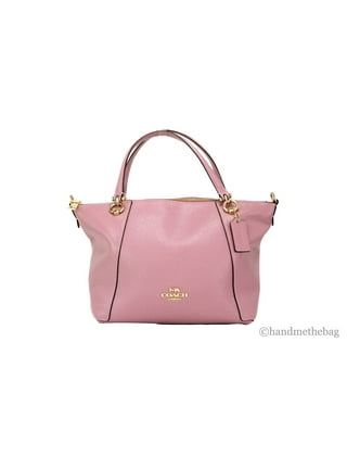 Leather crossbody bag Coach Pink in Leather - 25117353