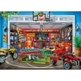 thumbnail image 3 of MasterPieces 1000 Piece Jigsaw Puzzle - Garage of Dreams - Retro Arcade & Sports Collectibles, 3 of 6