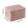 thumbnail image 4 of Almacenamiento para Edredón Con Soporte Doble en Casa () Rosa, 4 of 6