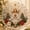 Style 5, variant on Christmas Pearl Diamond Art Ornaments, Snowman Pearl Art (Style 8, 12in) | 3D Mixed-Size Pearls and Complete DIY Craft, Round Acrylic Sign with Lace Edges for Windows, Trees, Walls and Holiday Gifts